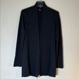 Eileen Fisher 100% Merino Wool Long Cardigan from Nordstrom Liquidation. Medium.